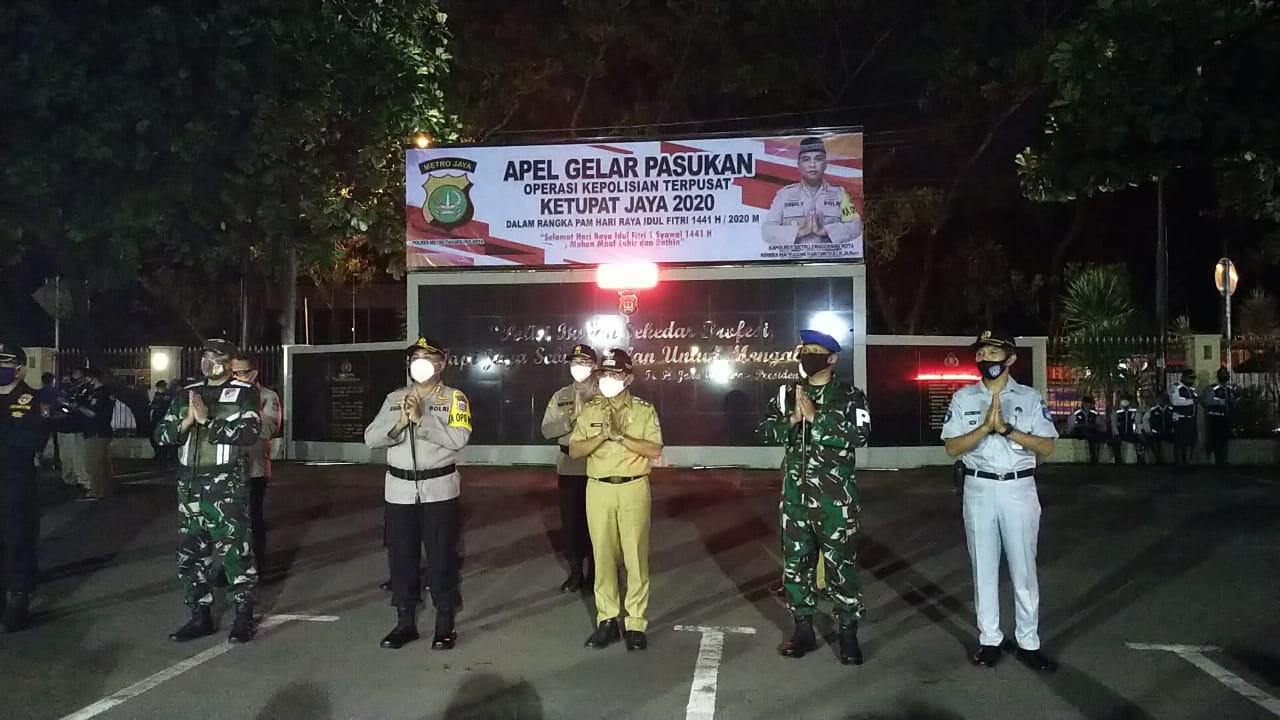Apel Gelar Pasukan Polrestro Tangerang Kota