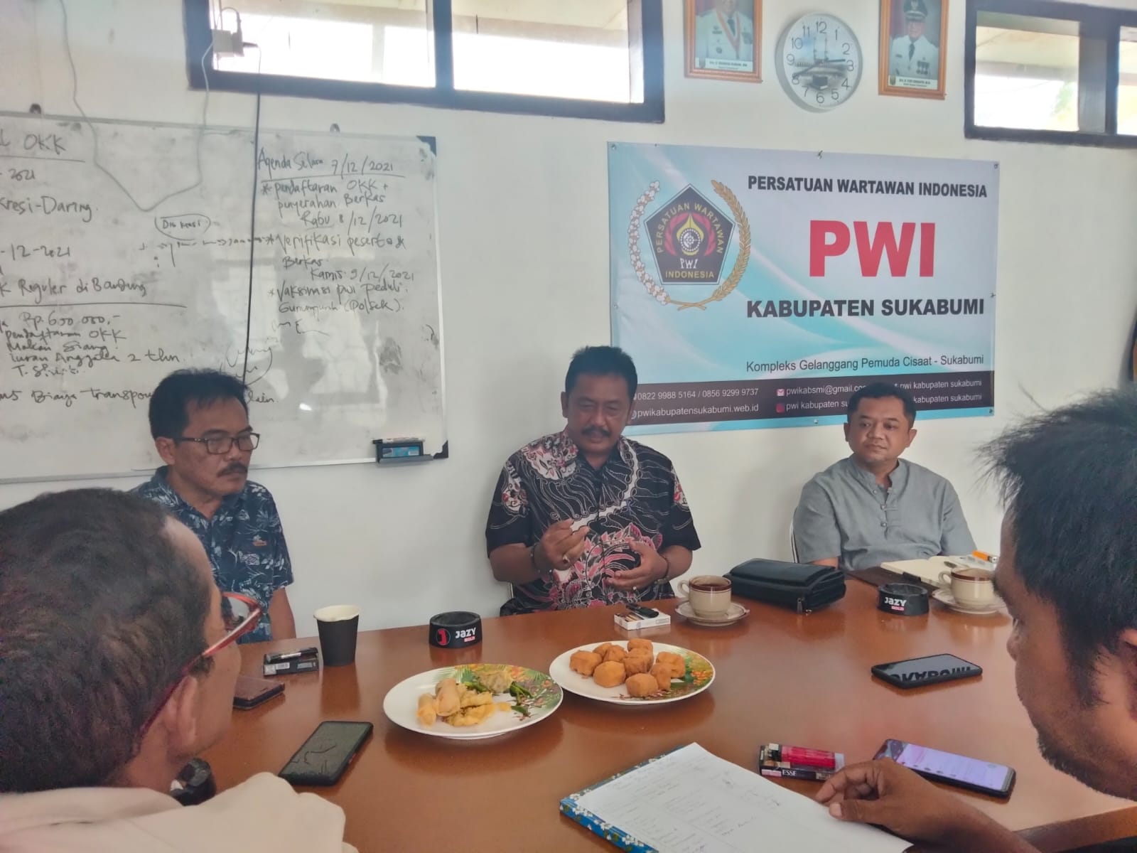 Kadis PU Kabupaten Sukabumi Sampaikan Apresiasi dan Penghargaan pada Wartawan.