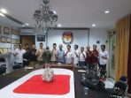 Lanjutkan Program Kerja, PWI Kabupaten Sukabumi Gelar Audensi Bersama KPU