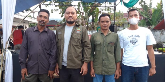 Ali Fahmi beserta jajaran Serikat Petani Indonesia