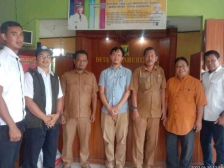 Tim Identifikasi Program Kalaju dari KKP didampingi Pihak Dinas Perikanan Kabupatem Sukabumi dan Pemdes Cikahuripan