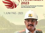 Kepala Dinas PU Kabupaten Sukabumi Asep Japar Ucapkan Selamat Harlah Pancasila Tahun 2023
