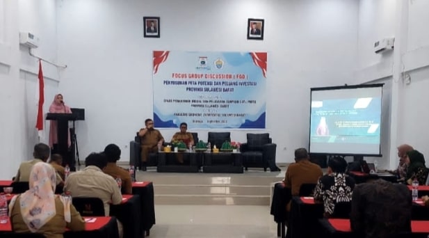 DPM-PTSP Sulbar Buat Peta Potensi Investasi Sektor Pariwisata Sulbar