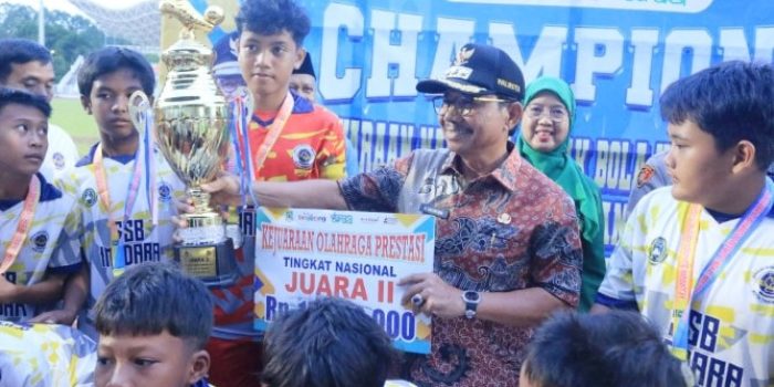 Piala Wali Kota Tangerang U-12 Resmi Ditutup: Sachrudin Tegaskan Pembinaan Usia Dini Jadi Kunci Masa Depan Sepak Bola Nasional