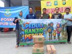 Hasil Donasi, Warga RW 04 Periuk Salurkan Bantuan Korban Banjir