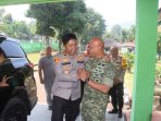 Silaturhami lintas Instansi antara Kapolres Sukabumi dan Kodim 0622 serta Pengadilan Negeri Cibadak