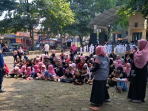 Belajar Keselamatan Bersama Pemadam Kebakaran di Diarpus Kabupaten Sukabumi
