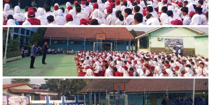 Semangat Hari Pertama Sekolah, SMPN 2 Rajeg Sambut Peserta Didik Baru Melalui MPLS yang Edukatif dan Inspiratif