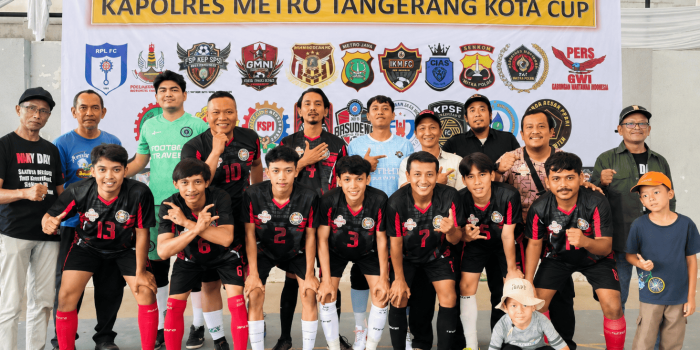 Piala Kapolres Metro Tangerang Kota: Tim Futsal FSPI Gugur, Semangat Solidaritas Tetap Menyala