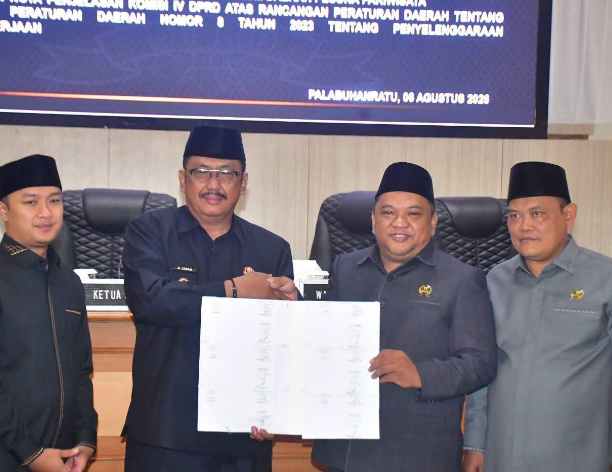 Rapat Paripurna DPRD Kabupaten Sukabumi dengan 2 Raperda Disetujui
