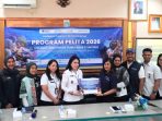 Serah terima simbolis program PELITA (Pelindo Lingkungan Tanpa Anak Stunting) 2026