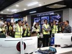 Tim BAPPENAS diajak untuk meninjau operasional secara real time dari Integrated Planning & Control room IPC TPK